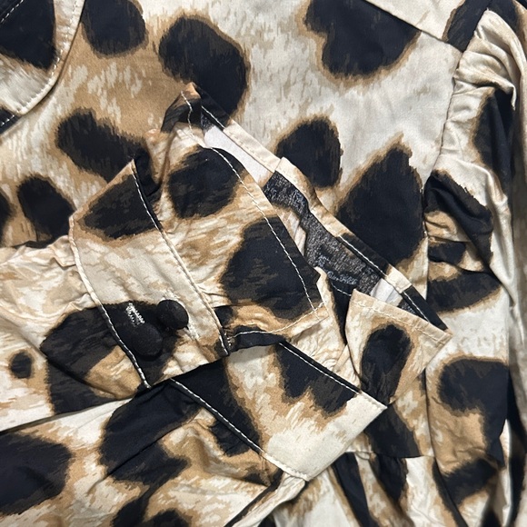 H&M Animal Print Blouse - Picture 9 of 10